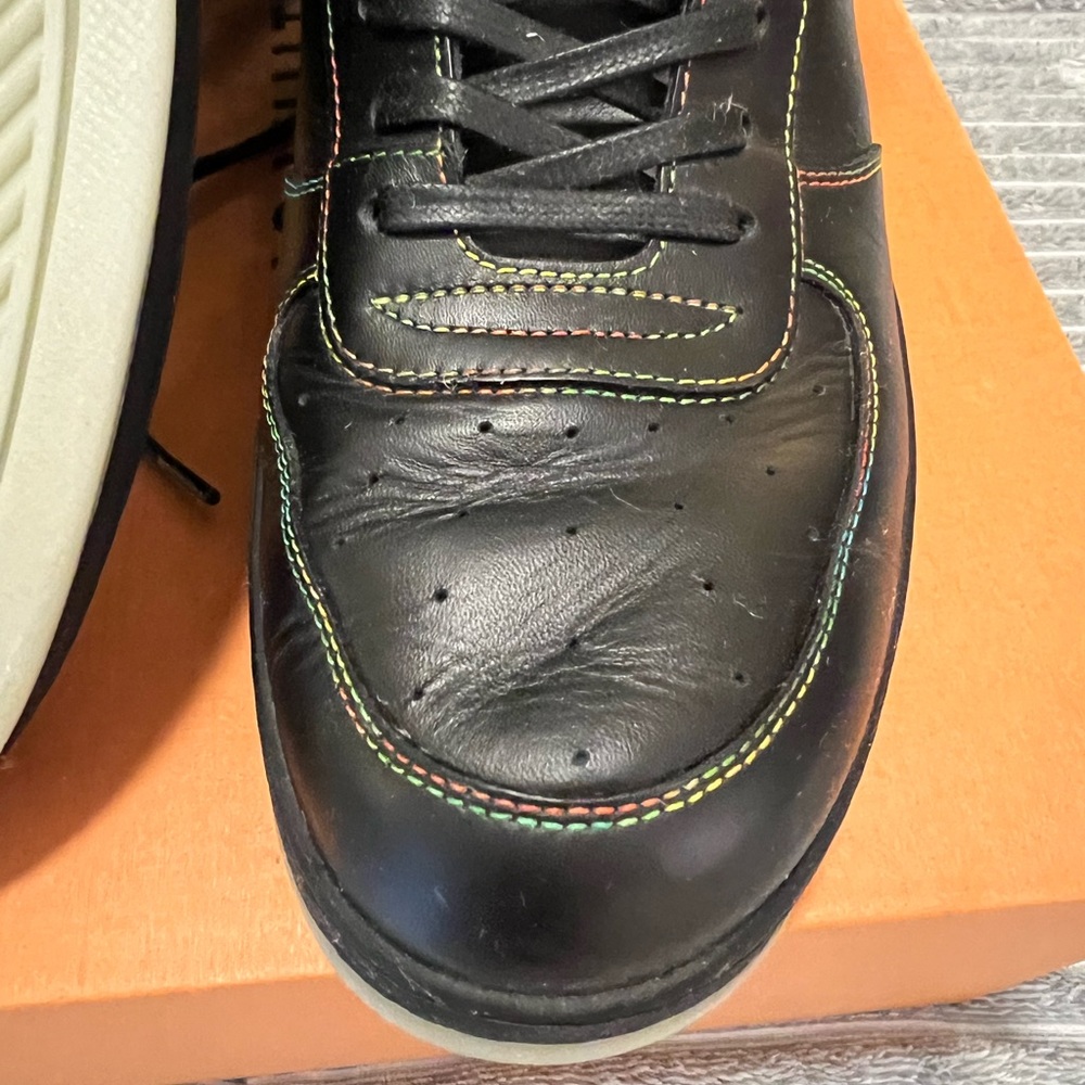 Louis Vuitton Rivoli High Top Sneakers Size LV9 US10/10.5 Like New Condition - Picture 4 of 10